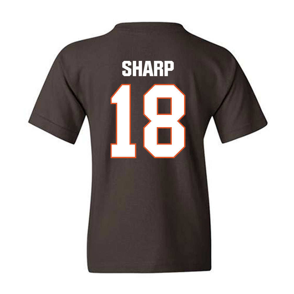 BGSU - NCAA Football : Winn Sharp - Classic Shersey Youth T-Shirt-1