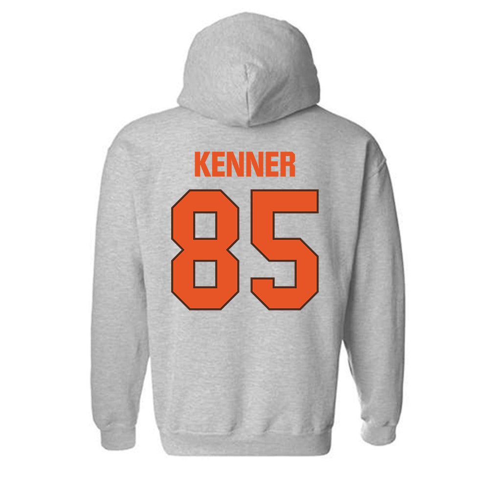 BGSU - NCAA Football : Travis Kenner - Classic Shersey Hooded Sweatshirt-1