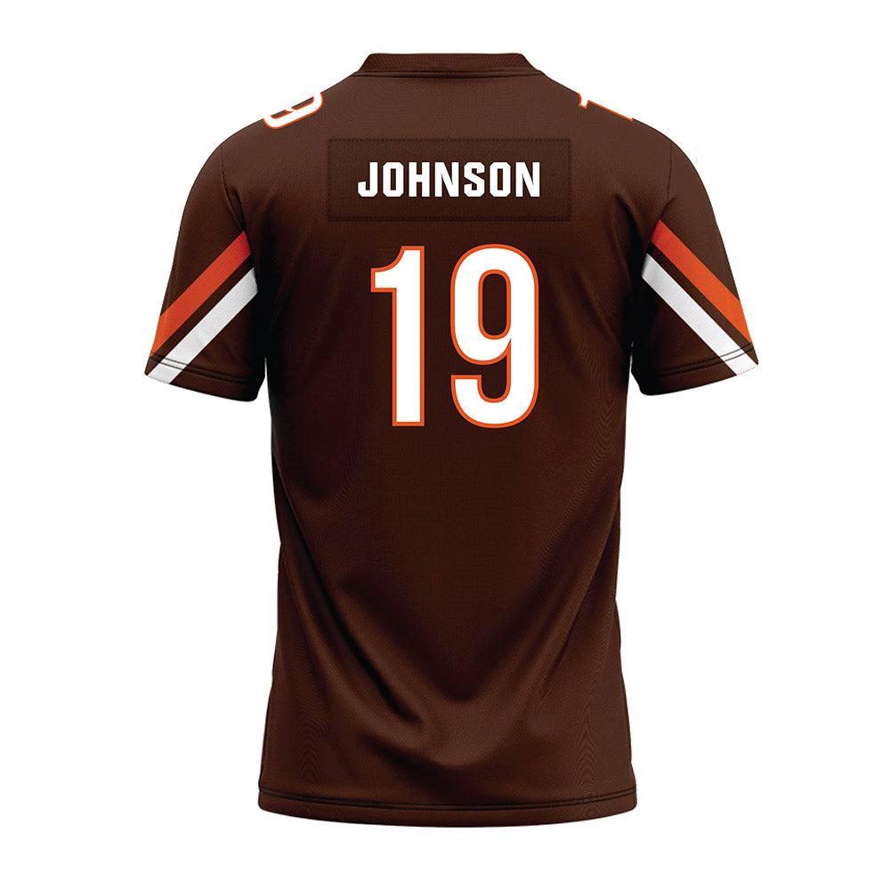 BGSU - NCAA Football : Jahai Johnson - Premium Football Jersey-1