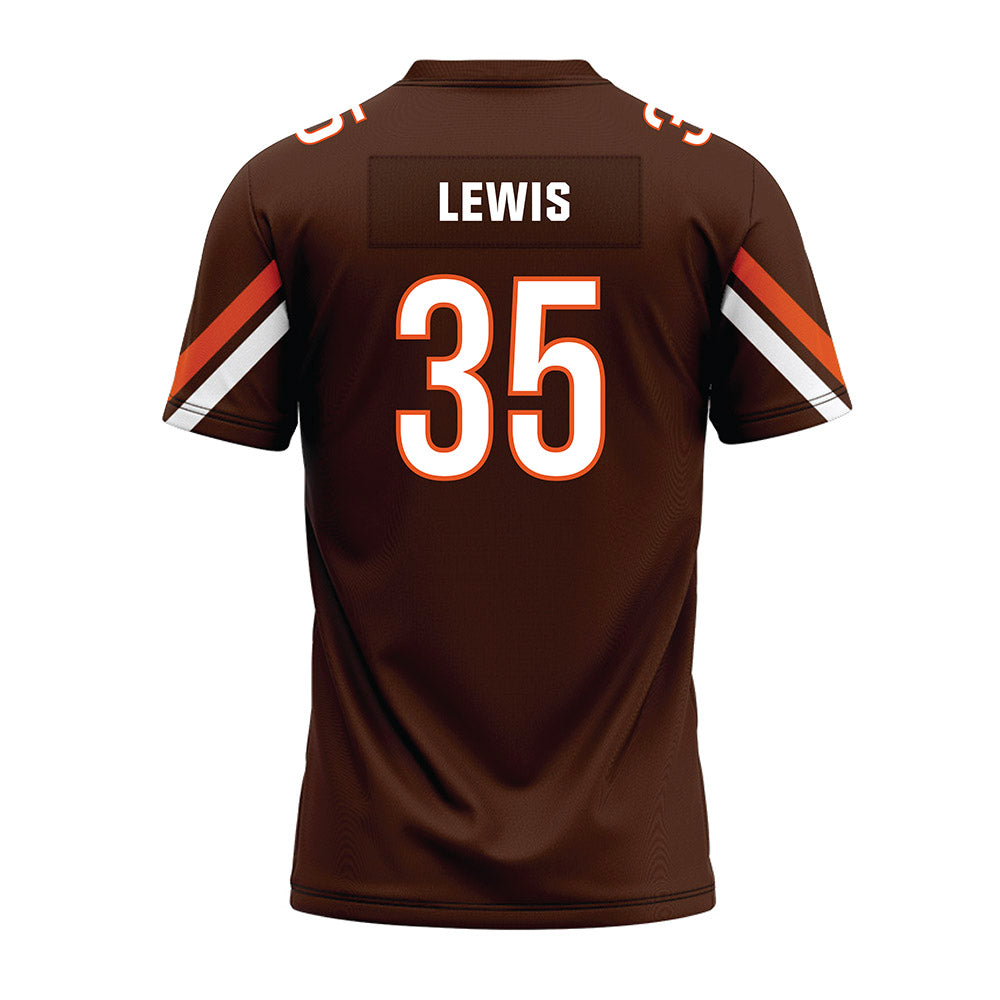 BGSU - NCAA Football : Cashmire Lewis - Premium Football Jersey-1