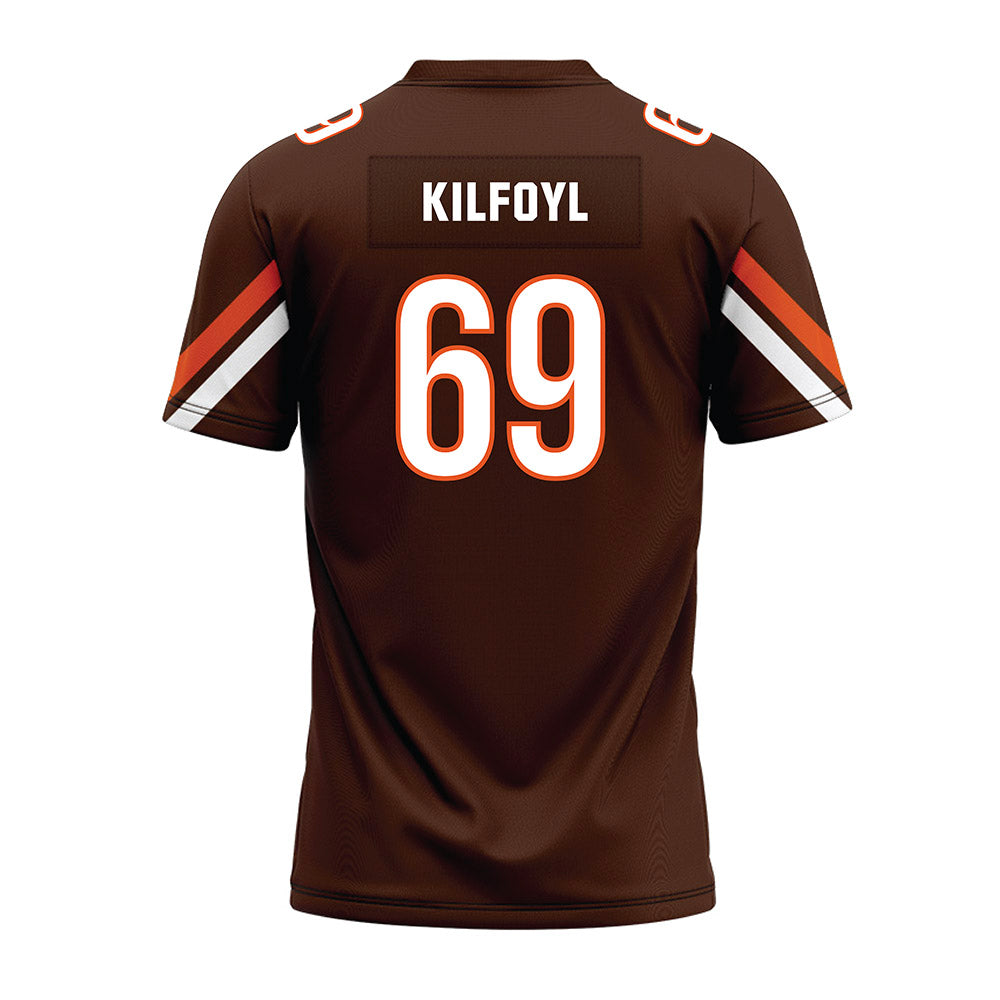 BGSU - NCAA Football : Andrew Kilfoyl - Premium Football Jersey-1