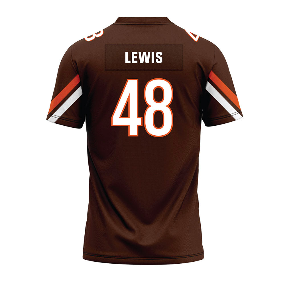 BGSU - NCAA Football : Quentin Lewis - Premium Football Jersey-1