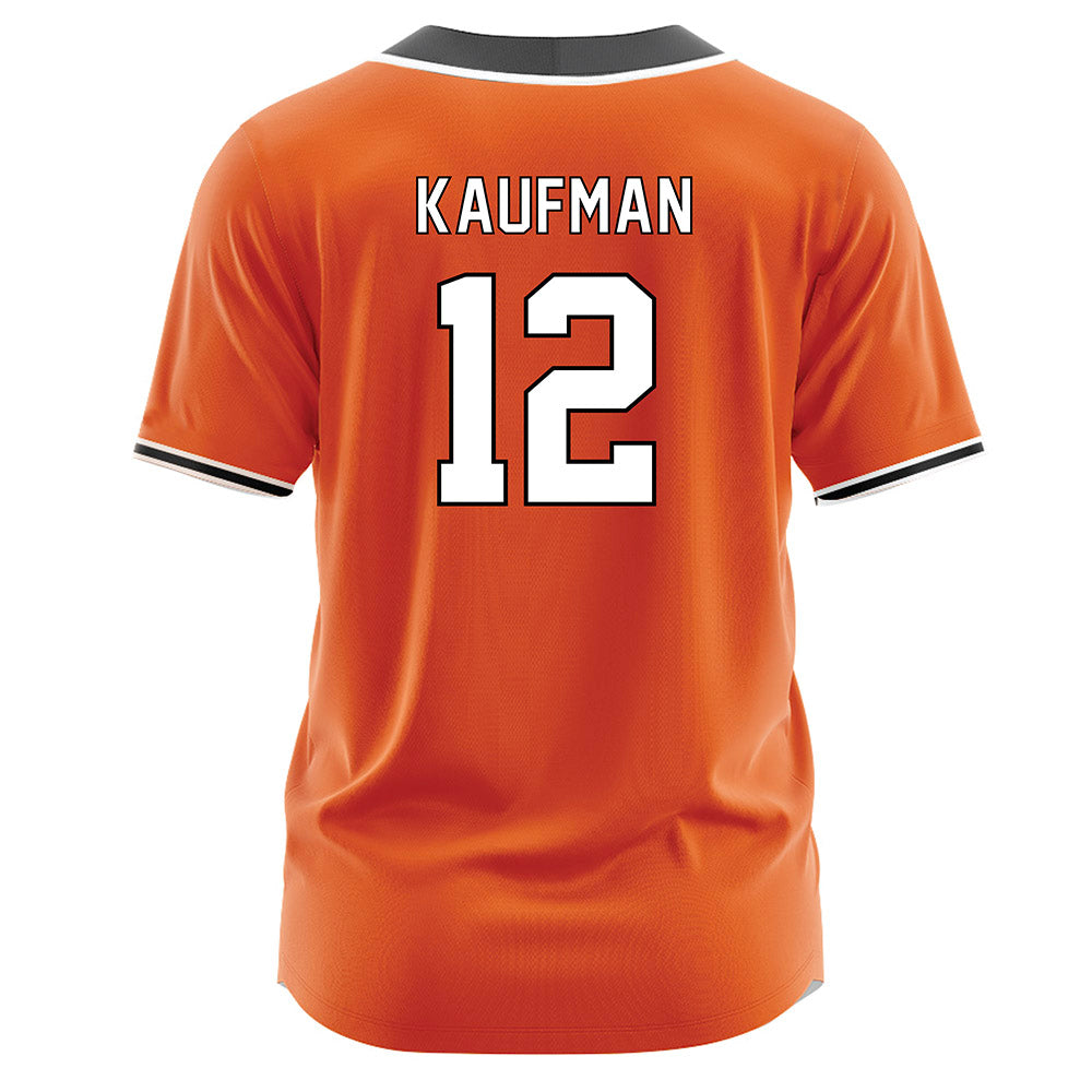 BGSU - NCAA Softball : Cameron Kaufman - Orange Jersey-1