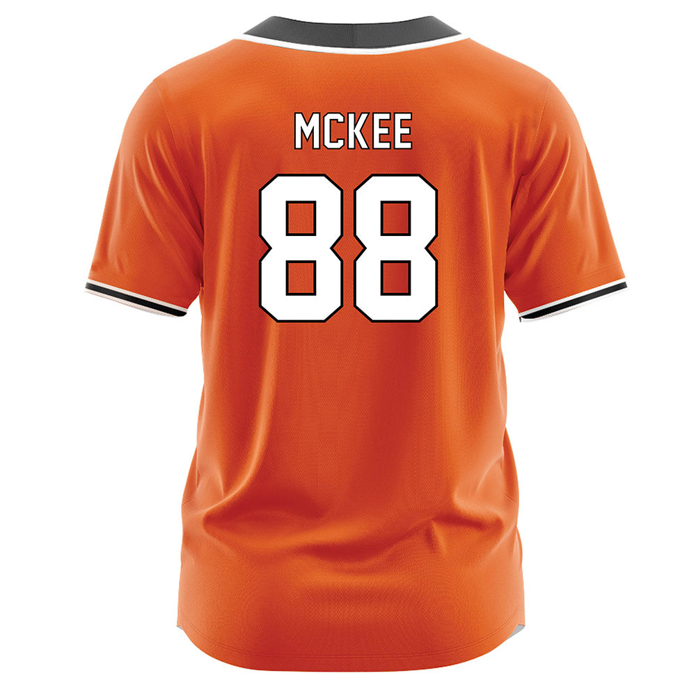 BGSU - NCAA Softball : Ava McKee - Orange Jersey-1