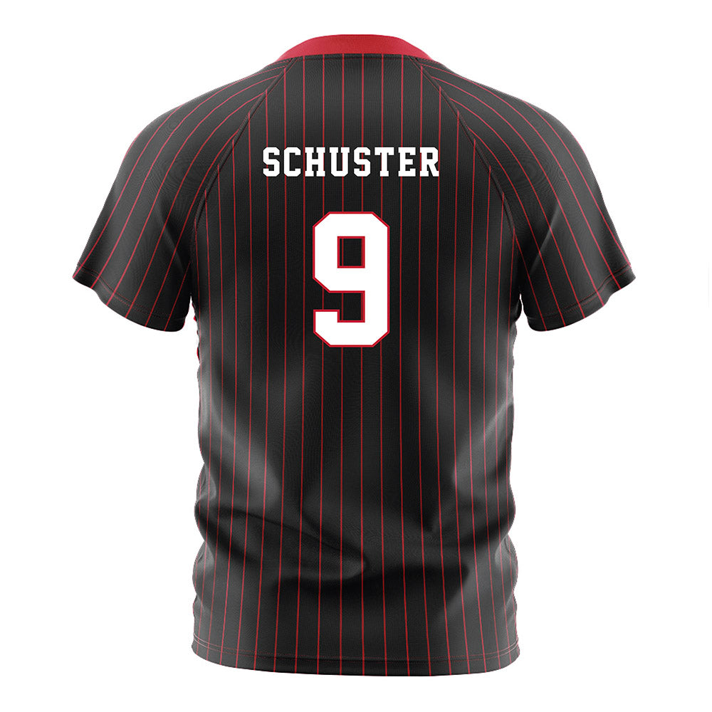 Seattle - NCAA Women's Soccer : Kyla Schuster - Black Red Stripe Soccer Jersey