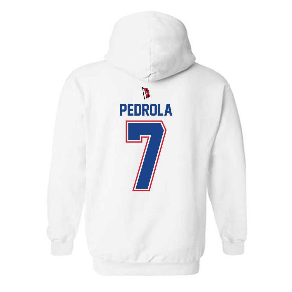 Tulsa - NCAA Men's Soccer : Arnau Pedrola - Replica Shersey Hooded Sweatshirt-1