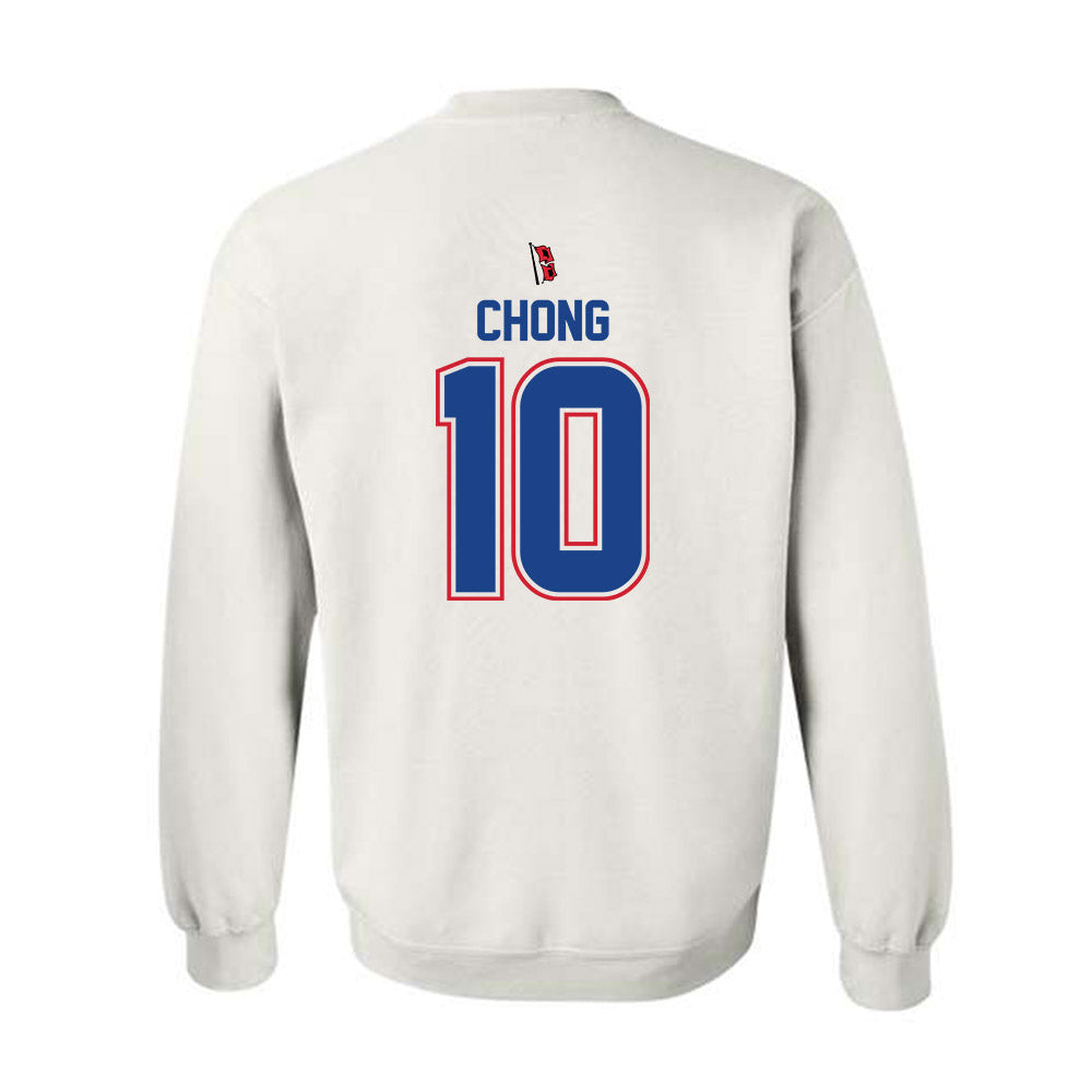Tulsa - NCAA Men's Soccer : Gyuwon Chong - Replica Shersey Crewneck Sweatshirt-1