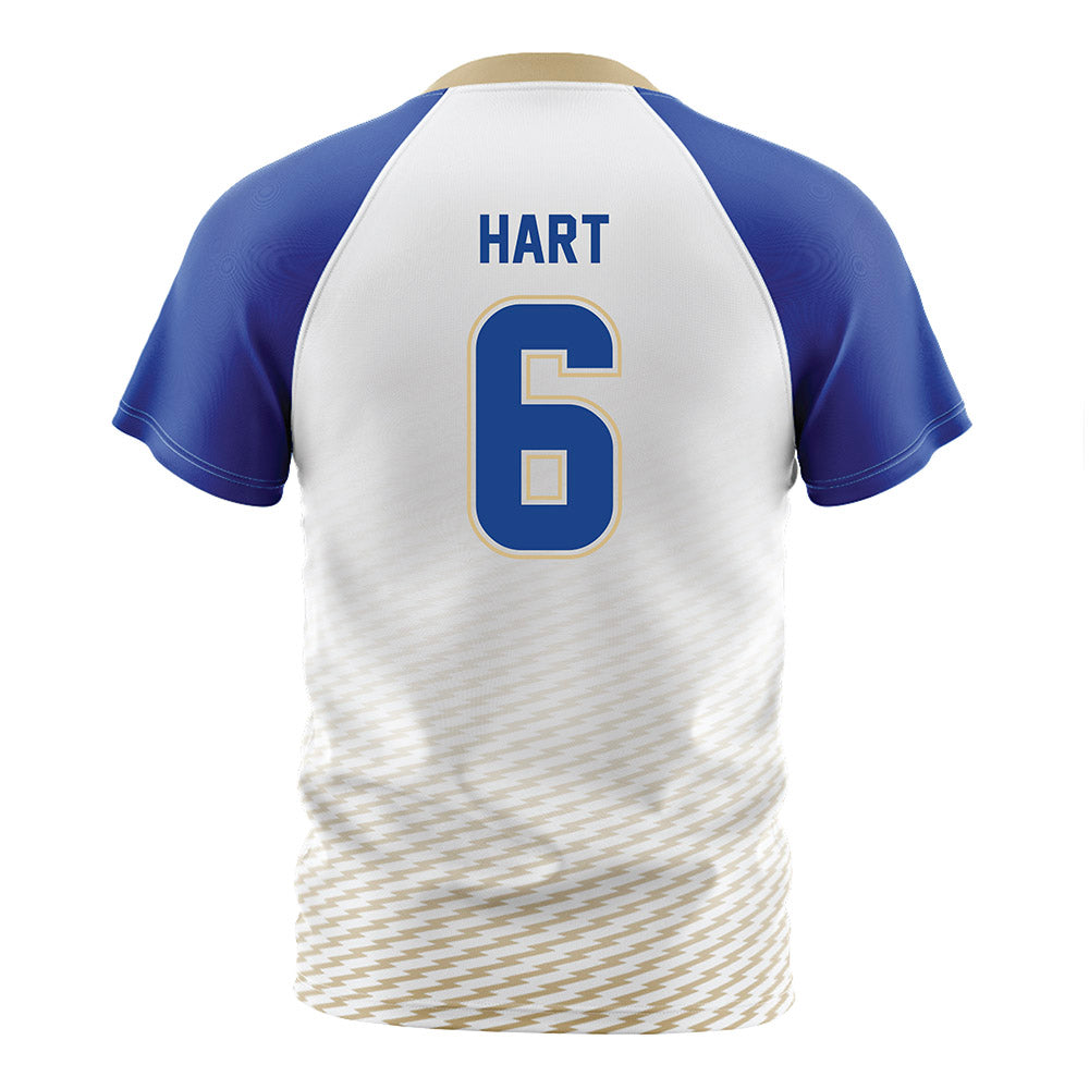 Tulsa - NCAA Women's Soccer : Kaleigh Hart - White Soccer Jersey-1