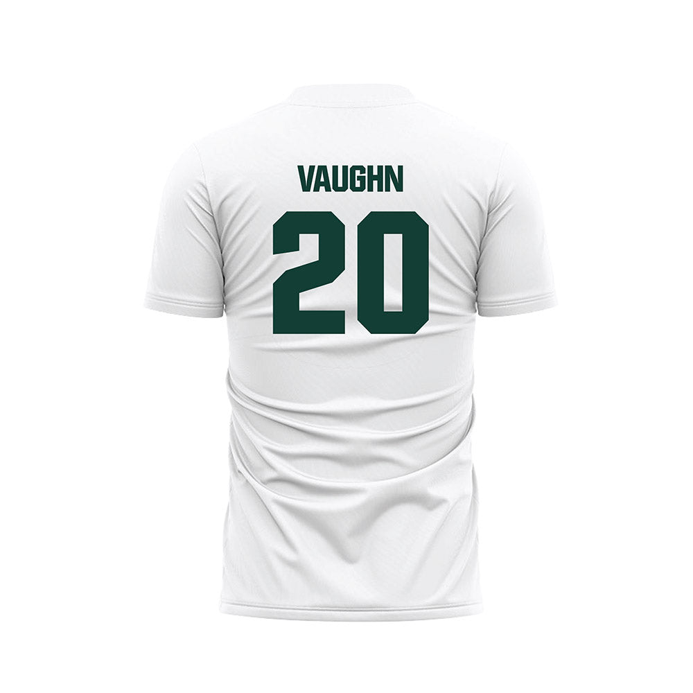 Michigan State - NCAA Women's Soccer : Shelby Vaughn - White Soccer Jersey-1