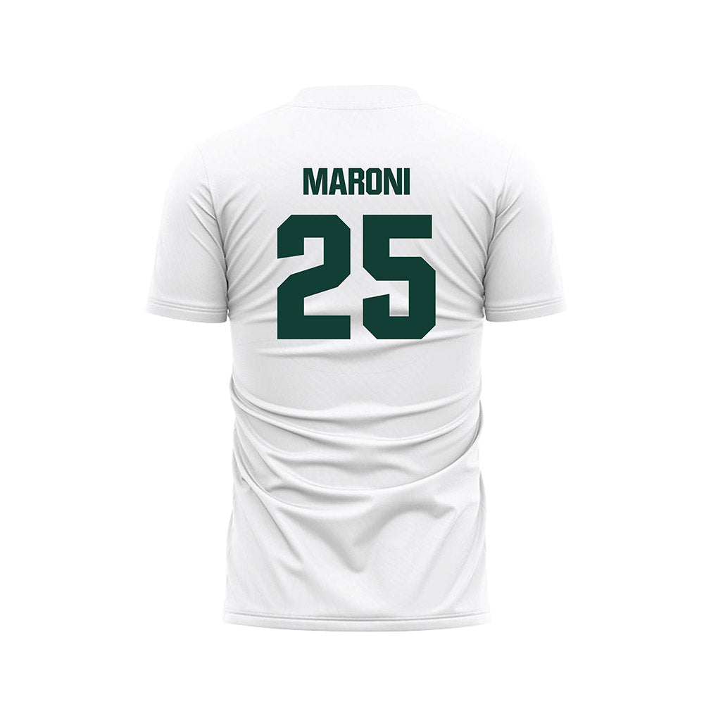 Michigan State - NCAA Women's Soccer : Samantha Maroni - White Soccer Jersey-1