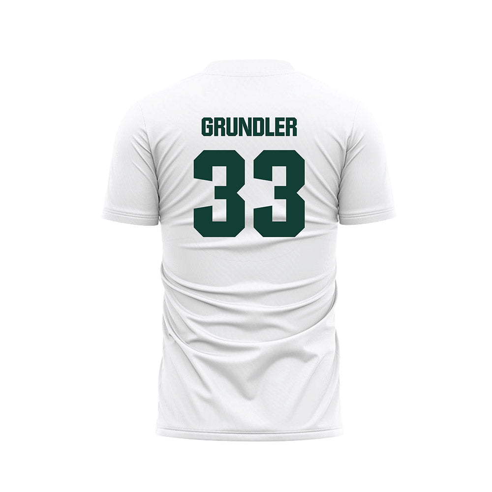 Michigan State - NCAA Women's Soccer : Lexi Grundler - White Soccer Jersey