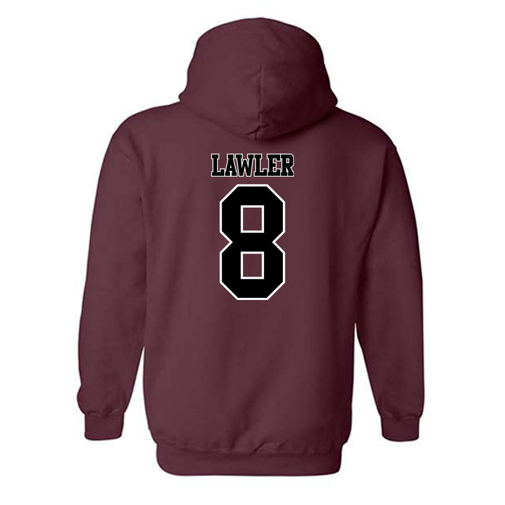 Montana - NCAA Football : Kenzel Lawler - Classic Shersey Hooded Sweatshirt-1