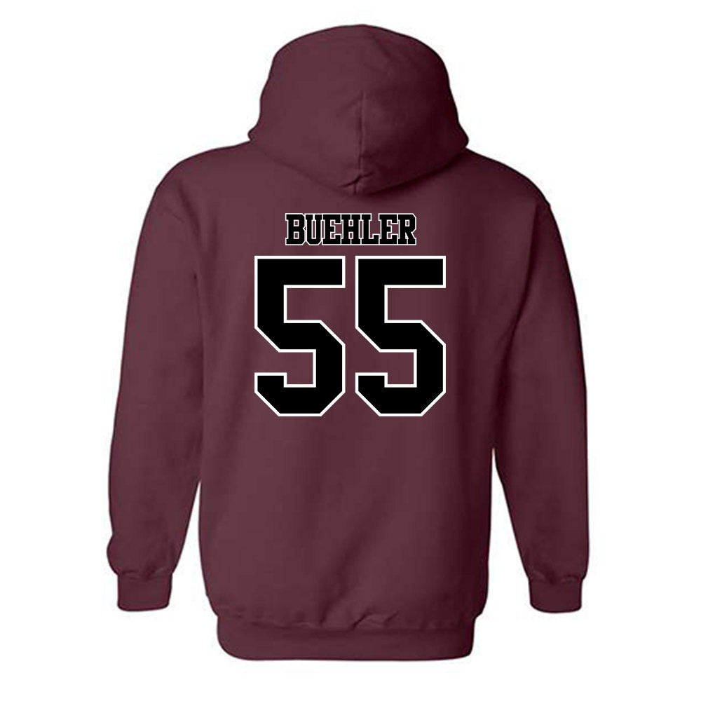 Montana - NCAA Football : Austin Buehler - Classic Shersey Hooded Sweatshirt-1