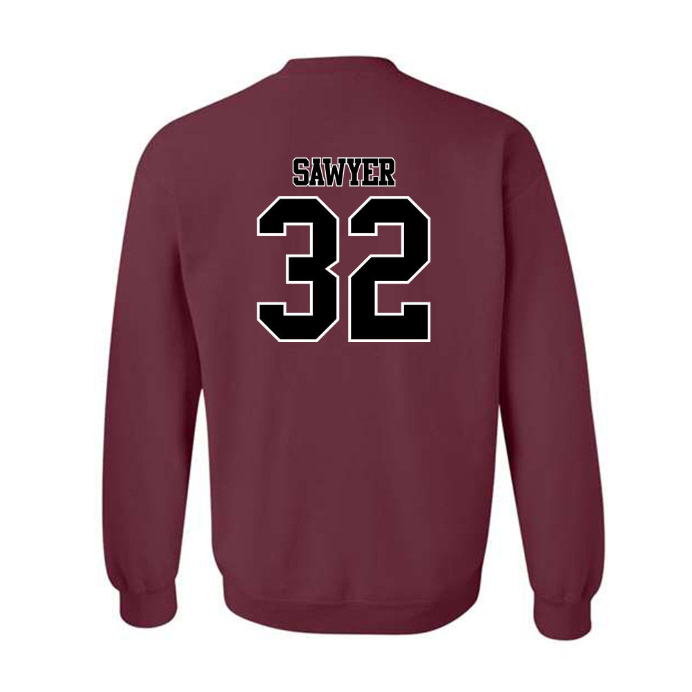 Montana - NCAA Men's Basketball : Te'Jon Sawyer - Classic Shersey Crewneck Sweatshirt-1