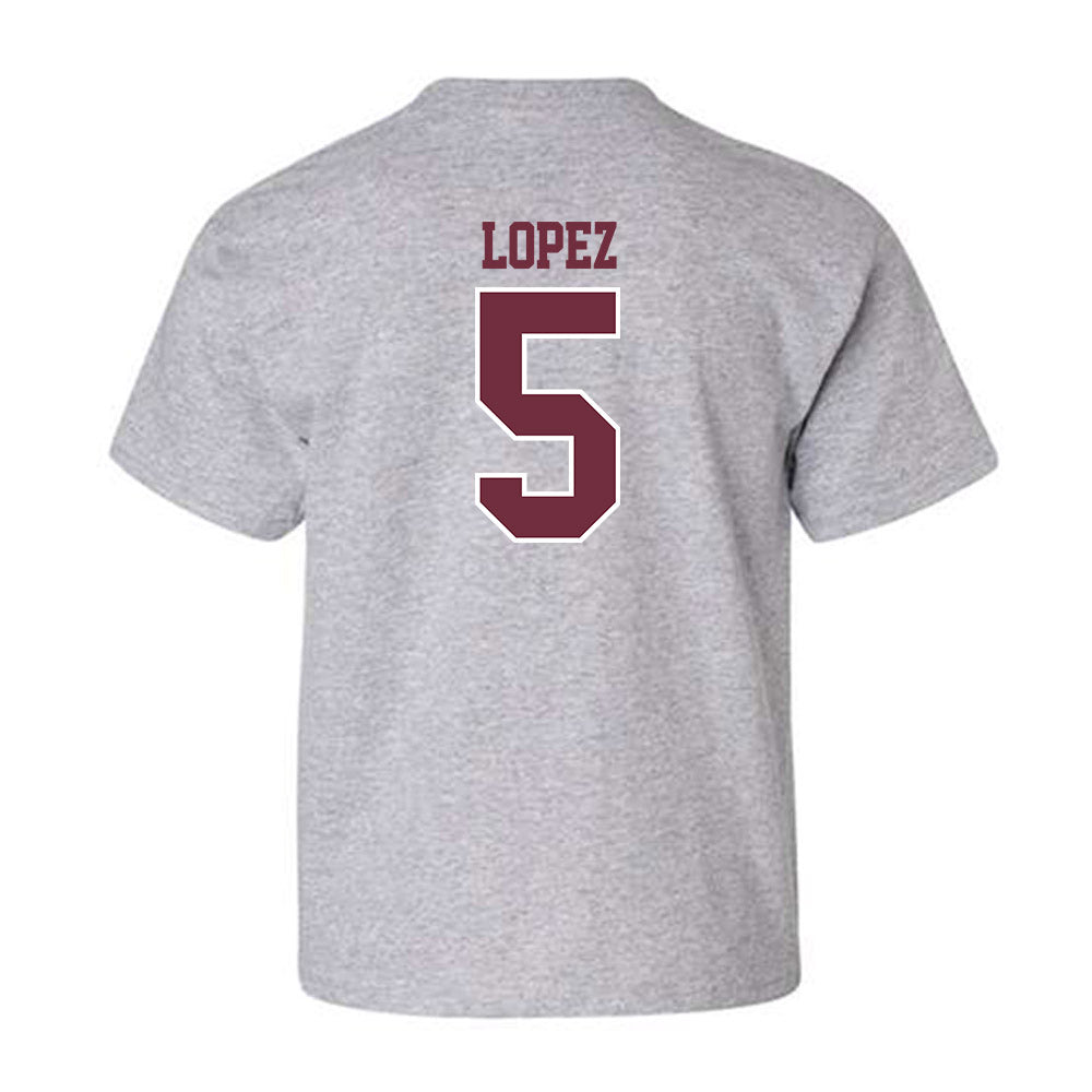 Montana - NCAA Softball : Grace Lopez - Classic Shersey Youth T-Shirt-1