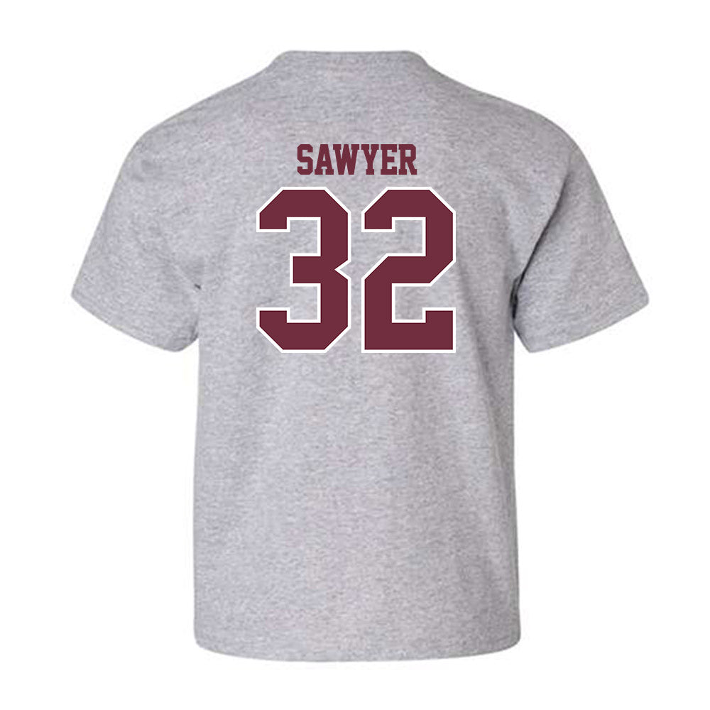 Montana - NCAA Men's Basketball : Te'Jon Sawyer - Classic Shersey Youth T-Shirt-1