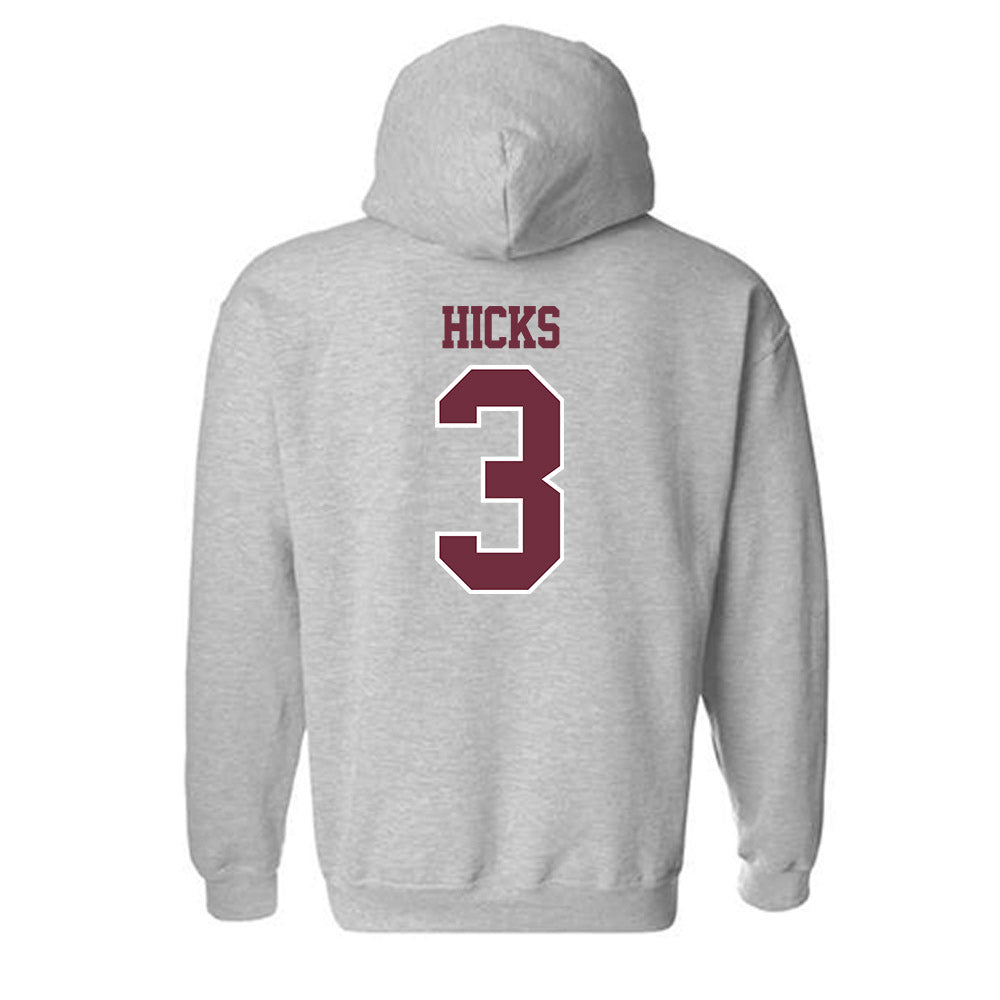 Montana - NCAA Men's Basketball : Brooklyn Hicks - Classic Shersey Hooded Sweatshirt-1