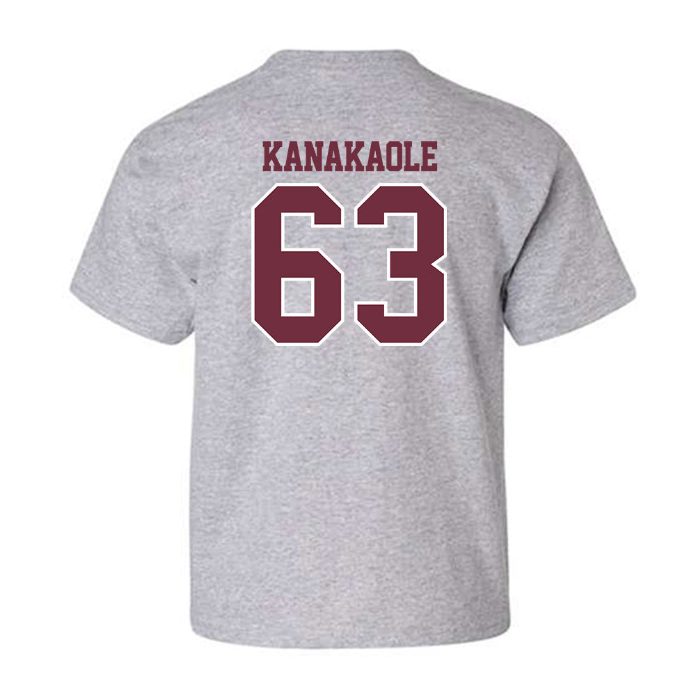Montana - NCAA Football : Kaikoa Kanakaole - Classic Shersey Youth T-Shirt-1