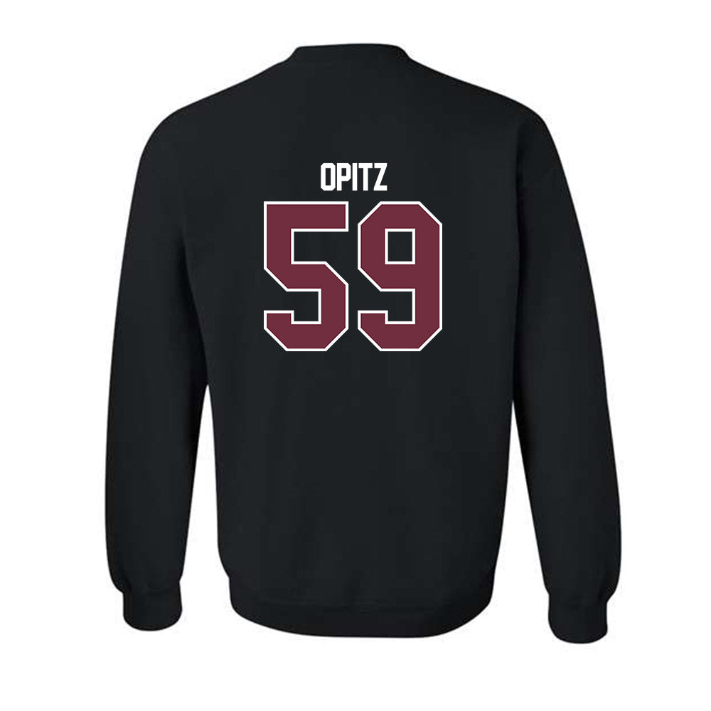 Montana - NCAA Football : Hayden Opitz - Classic Shersey Crewneck Sweatshirt-1