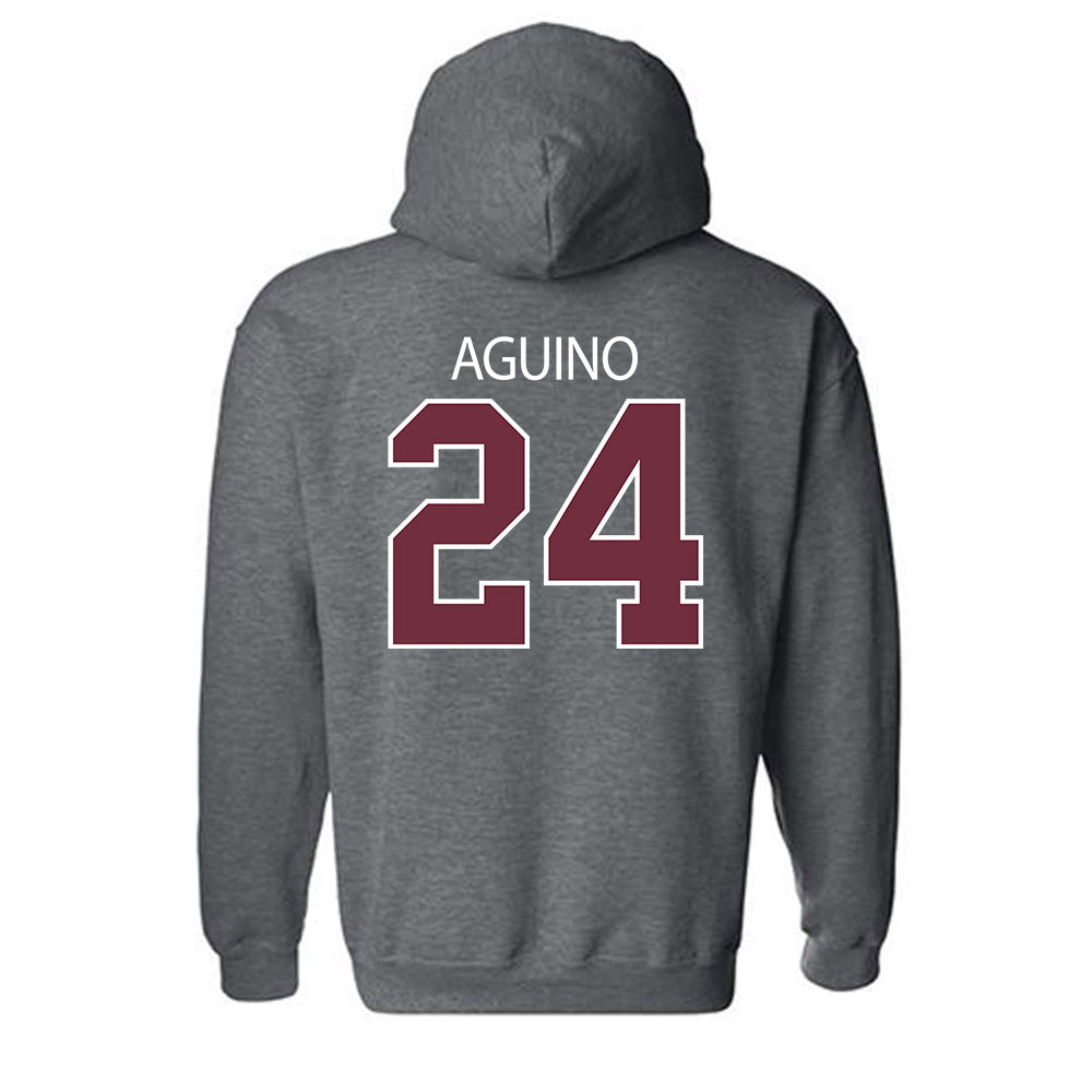 Montana - NCAA Men's Basketball : Kenyon Aguino - Classic Shersey Hooded Sweatshirt-1