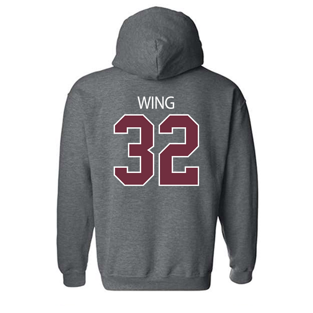 Montana - NCAA Football : Peyton Wing - Classic Shersey Hooded Sweatshirt-1