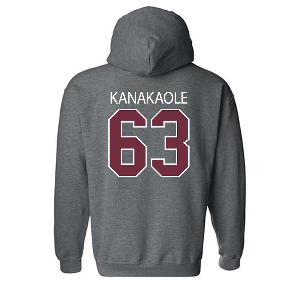 Montana - NCAA Football : Kaikoa Kanakaole - Classic Shersey Hooded Sweatshirt-1