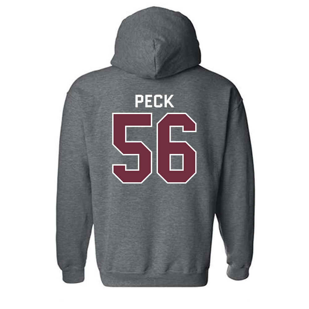 Montana - NCAA Football : Hunter Peck - Classic Shersey Hooded Sweatshirt-1