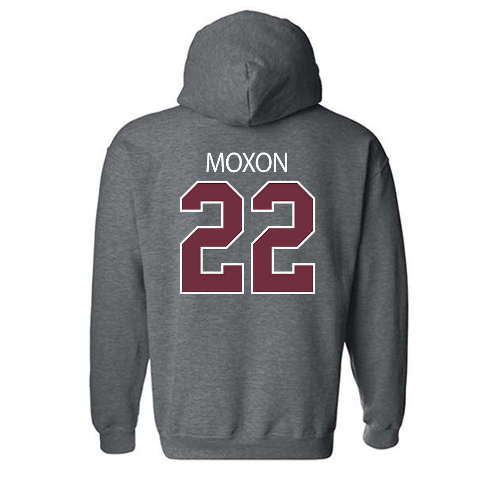 Montana - NCAA Men's Basketball : Luke Moxon - Classic Shersey Hooded Sweatshirt-1