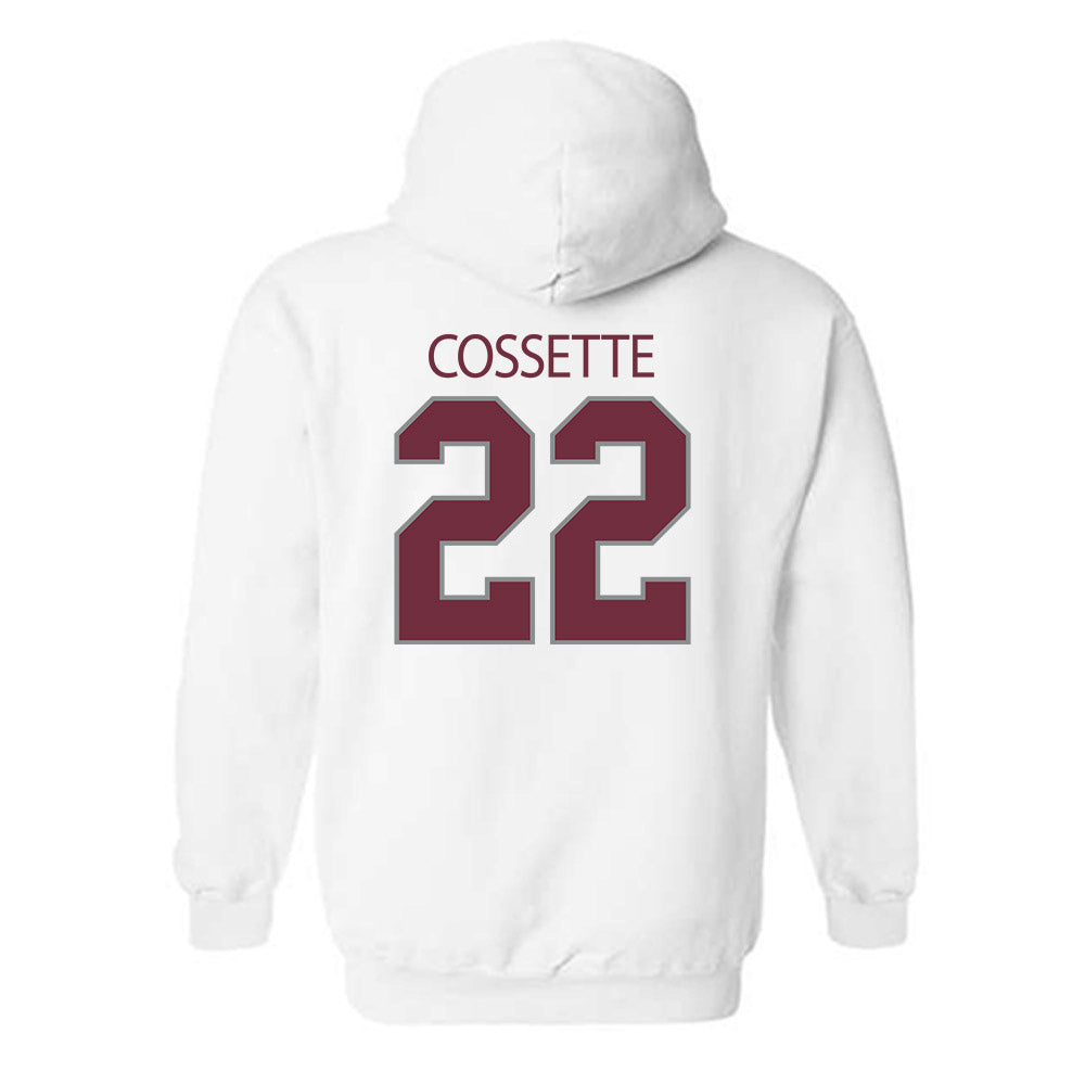 Montana - NCAA Women's Basketball : Ava Cossette - Classic Shersey Hooded Sweatshirt-1