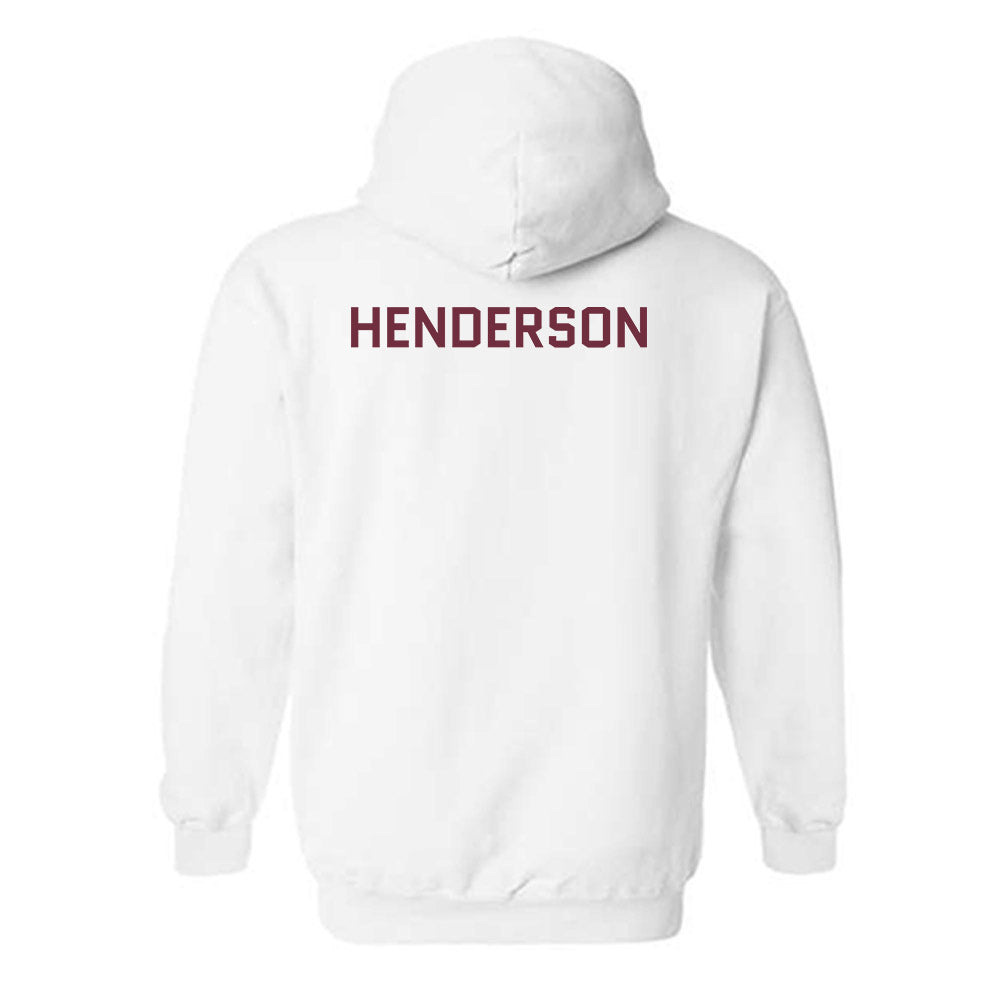 Montana - NCAA Men's Track & Field : Sam Henderson - Classic Shersey Hooded Sweatshirt-1