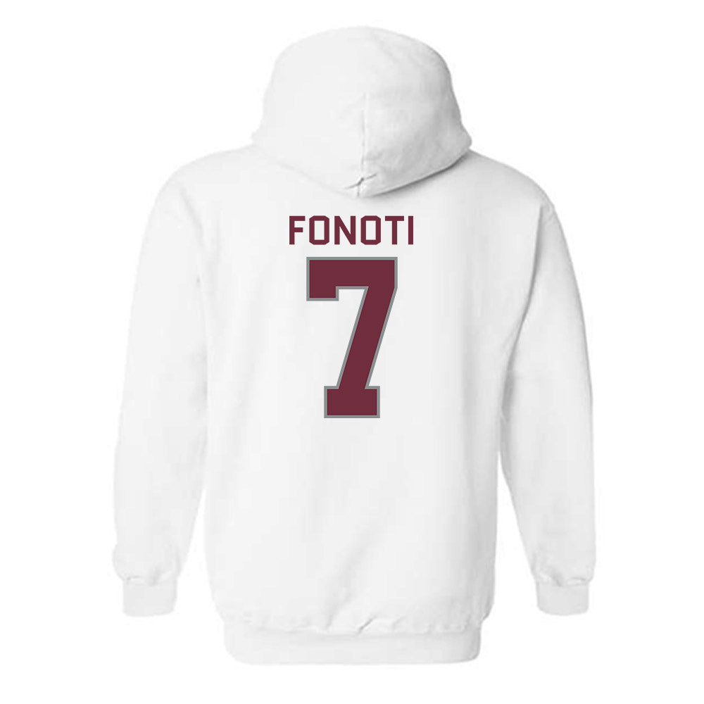 Montana - NCAA Football : Va'aimalae Fonoti - Classic Shersey Hooded Sweatshirt