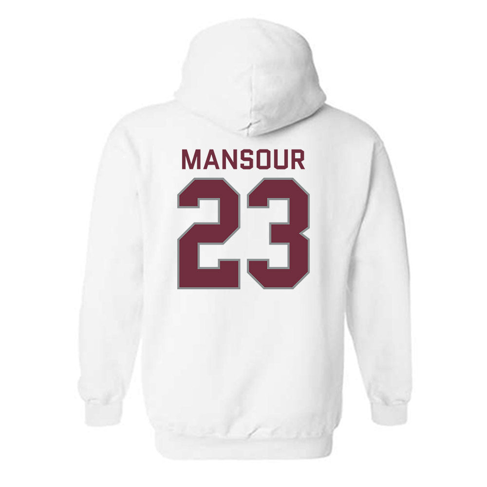 Montana - NCAA Football : rashid Mansour - Classic Shersey Hooded Sweatshirt-1