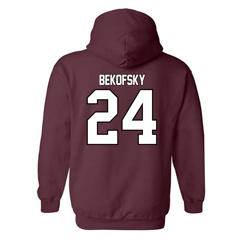 Montana - NCAA Softball : Mackenzie Bekofsky - Classic Shersey Hooded Sweatshirt-1