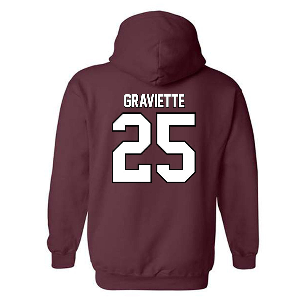 Montana - NCAA Softball : Gracyn Graviette - Classic Shersey Hooded Sweatshirt-1