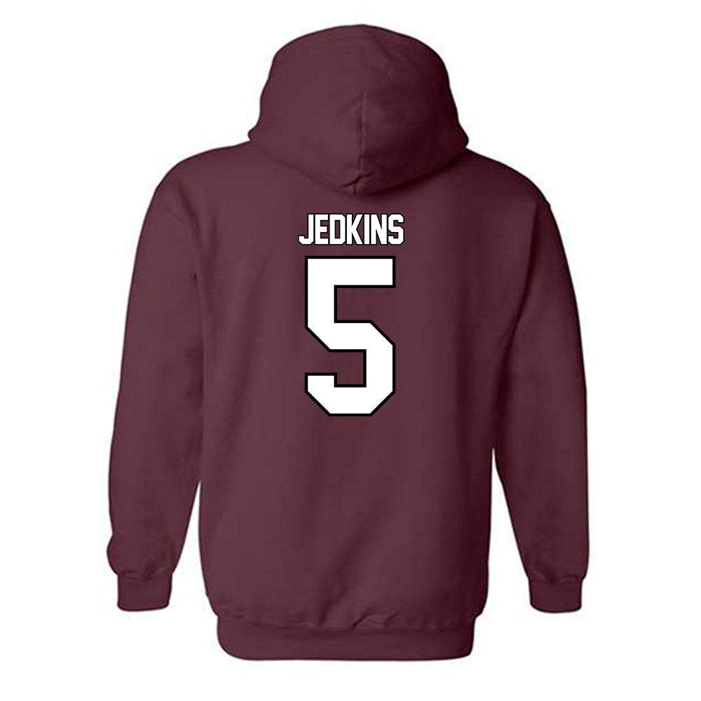 Montana - NCAA Men's Basketball : Amari Jedkins - Classic Shersey Hooded Sweatshirt-1
