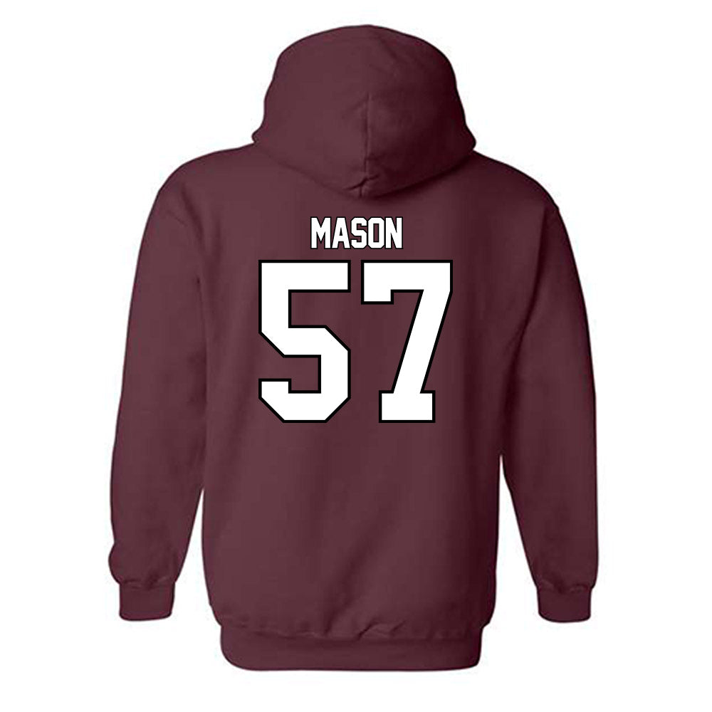 Montana - NCAA Football : Jake Mason - Classic Shersey Hooded Sweatshirt-1