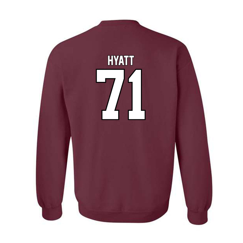 Montana - NCAA Football : Quinlan Hyatt - Classic Shersey Crewneck Sweatshirt-1