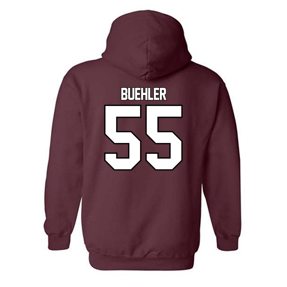 Montana - NCAA Football : Austin Buehler - Classic Shersey Hooded Sweatshirt-1