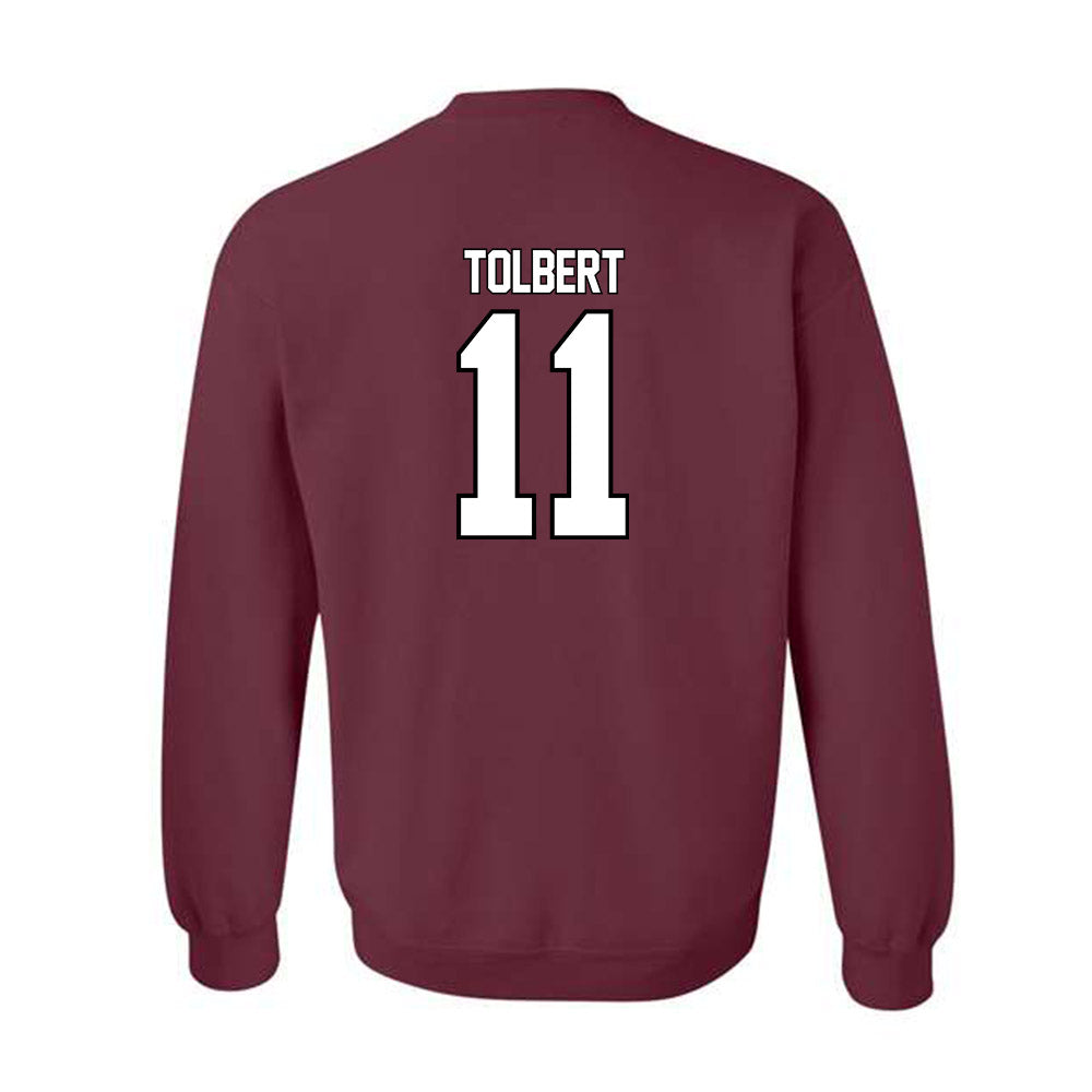 Montana - NCAA Football : Elijawah Tolbert - Classic Shersey Crewneck Sweatshirt-1