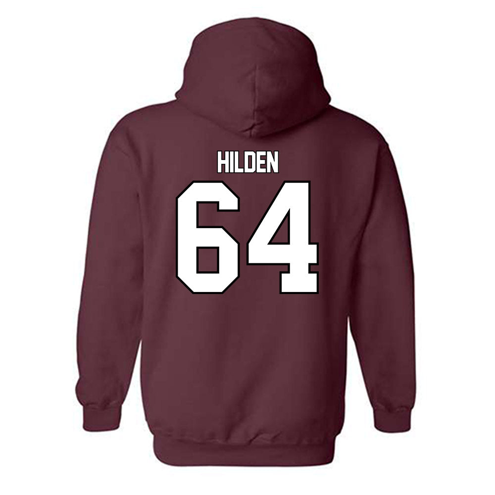 Montana - NCAA Football : Matt Hilden - Classic Shersey Hooded Sweatshirt-1