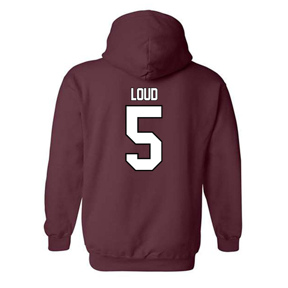 Montana - NCAA Football : Kyon Loud - Classic Shersey Hooded Sweatshirt-1