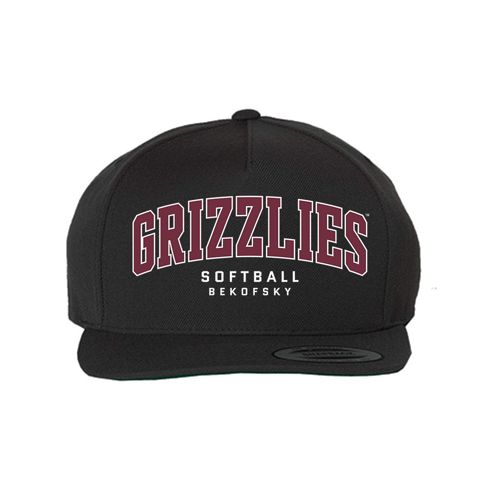 Montana - NCAA Softball : Mackenzie Bekofsky - Snapback Hat-0