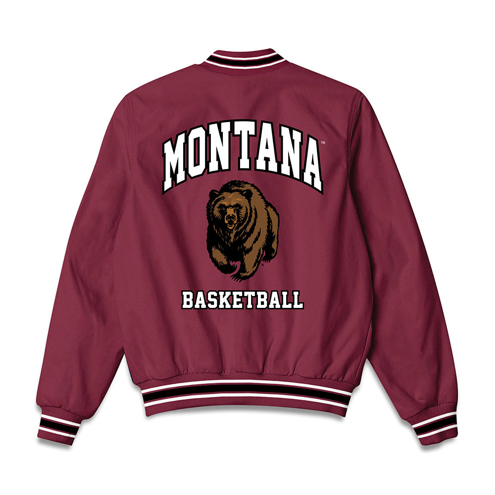 Montana - NCAA Women's Basketball : Lauren Dick - Bomber Jacket-1