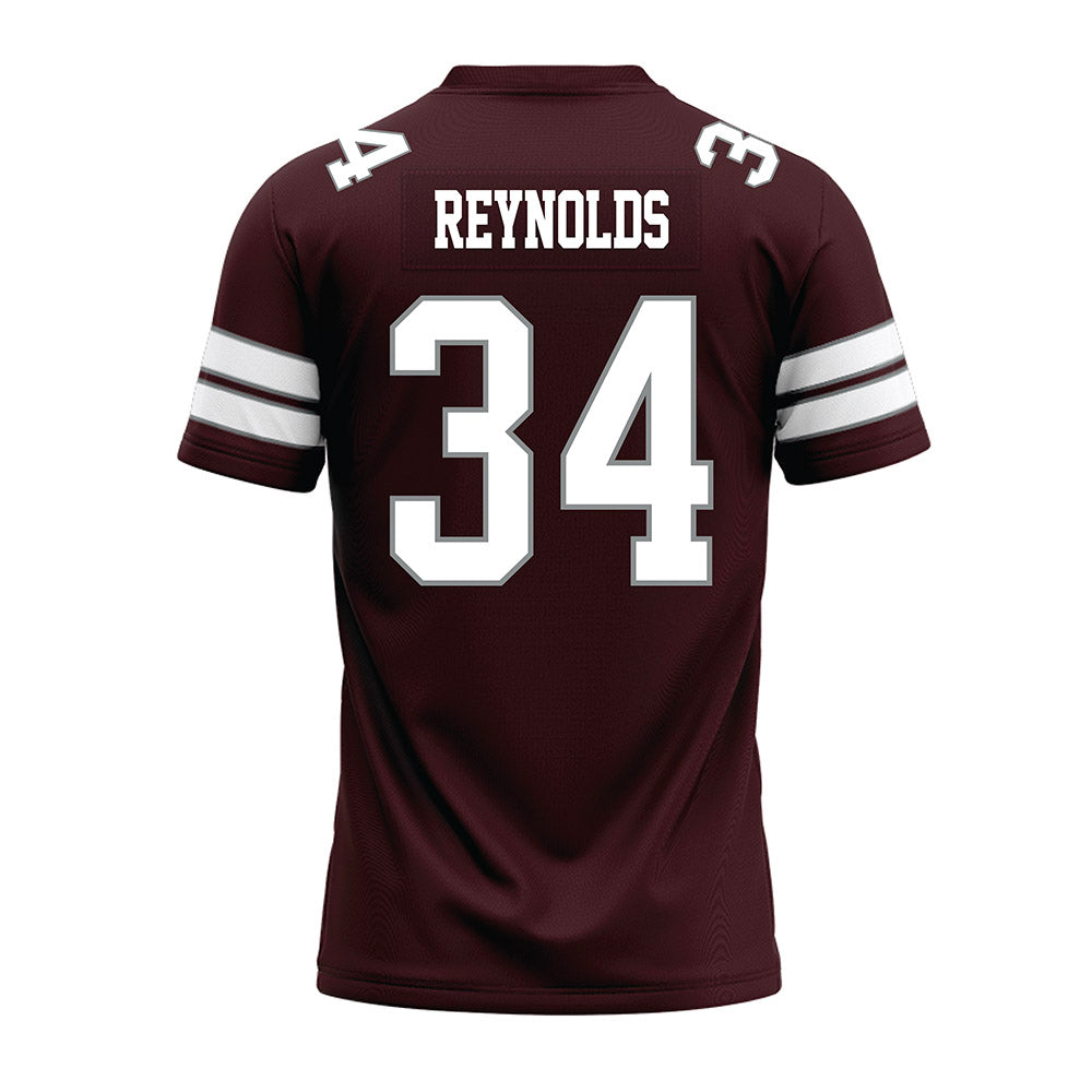 Montana - NCAA Football : Talen Reynolds - Maroon Premium Football Jersey-1