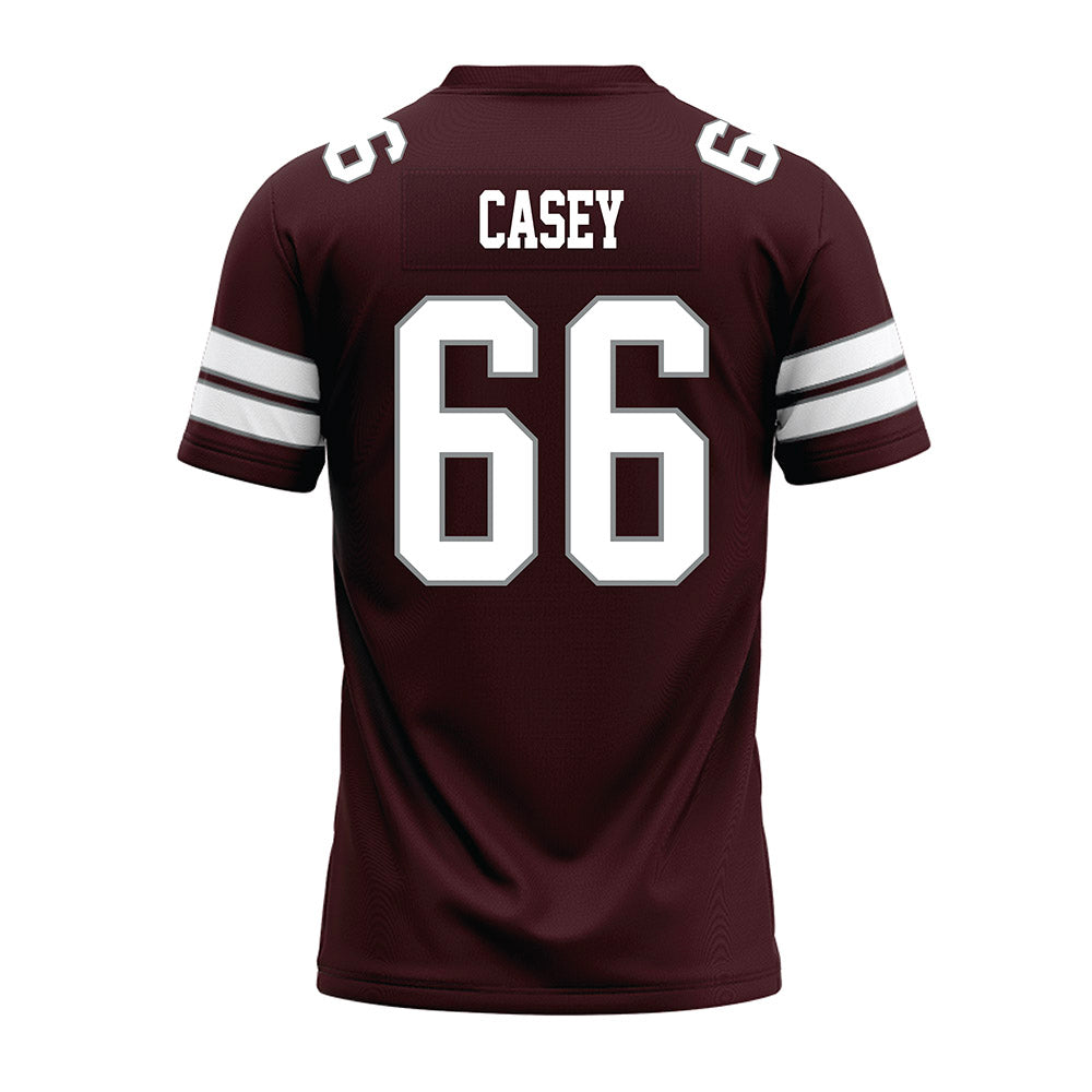 Montana - NCAA Football : Brandon Casey - Maroon Premium Football Jersey