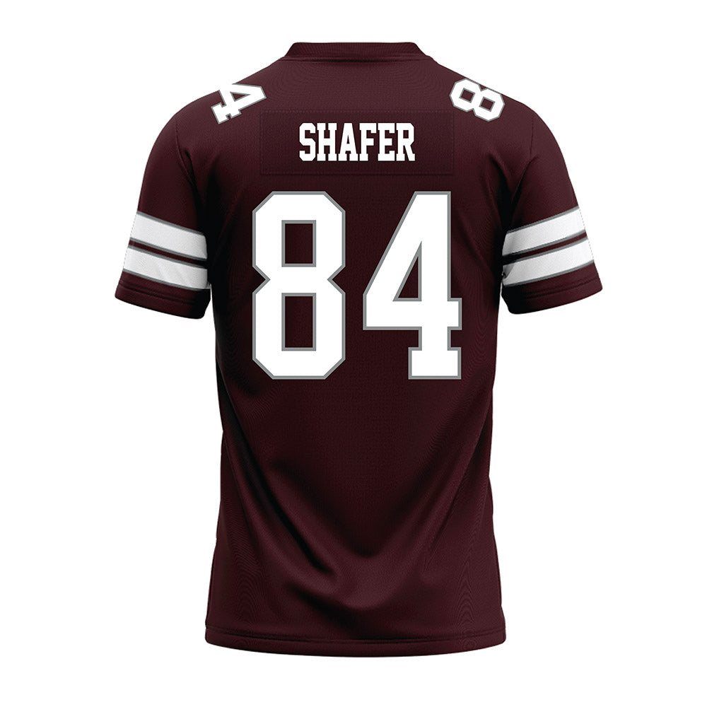 Montana - NCAA Football : Evan Shafer - Maroon Premium Football Jersey