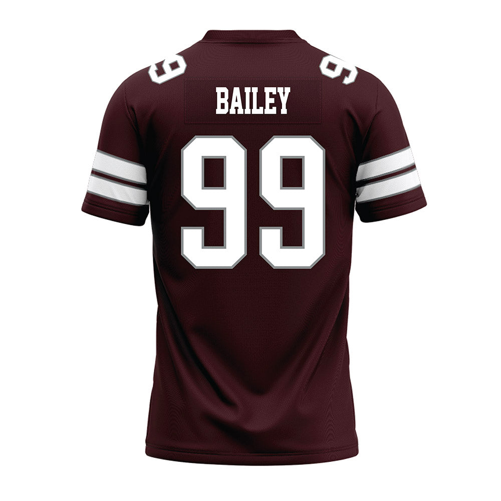 Montana - NCAA Football : Braydon Bailey - Maroon Premium Football Jersey-1