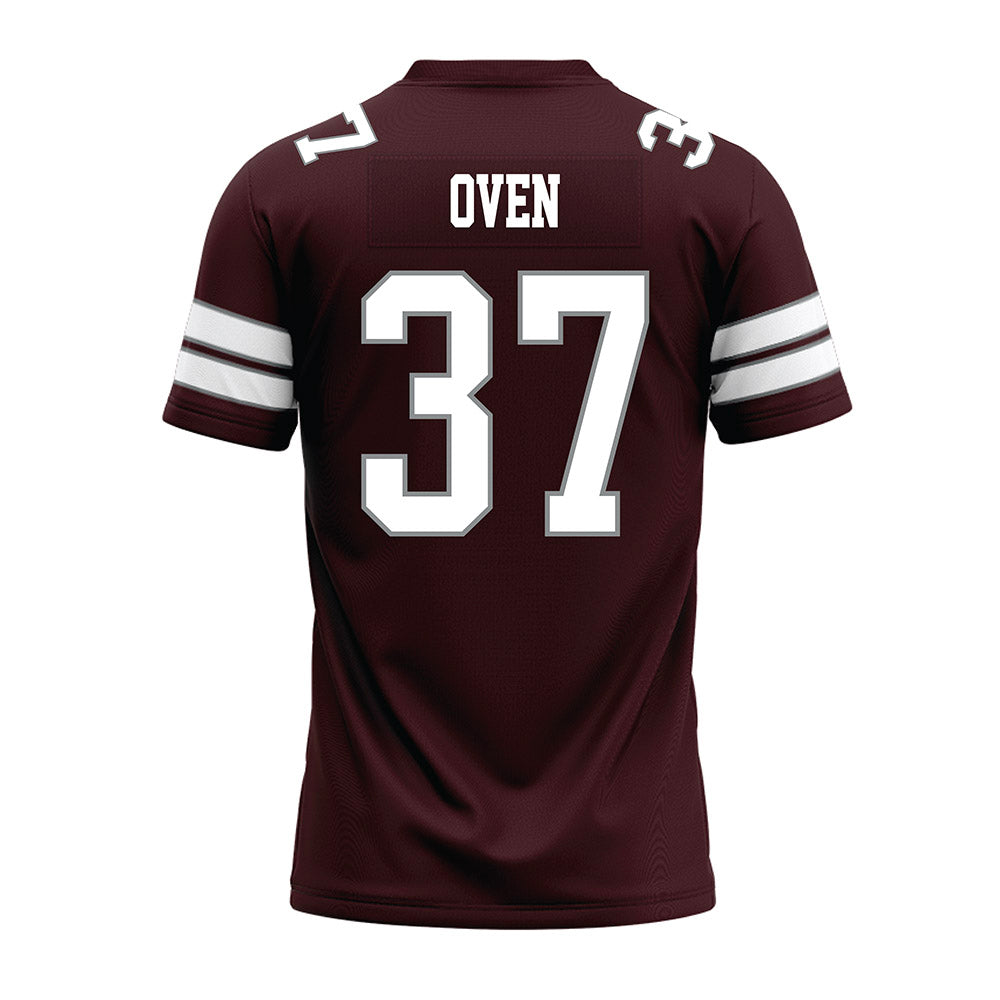 Montana - NCAA Football : Clay Oven - Maroon Premium Football Jersey-1