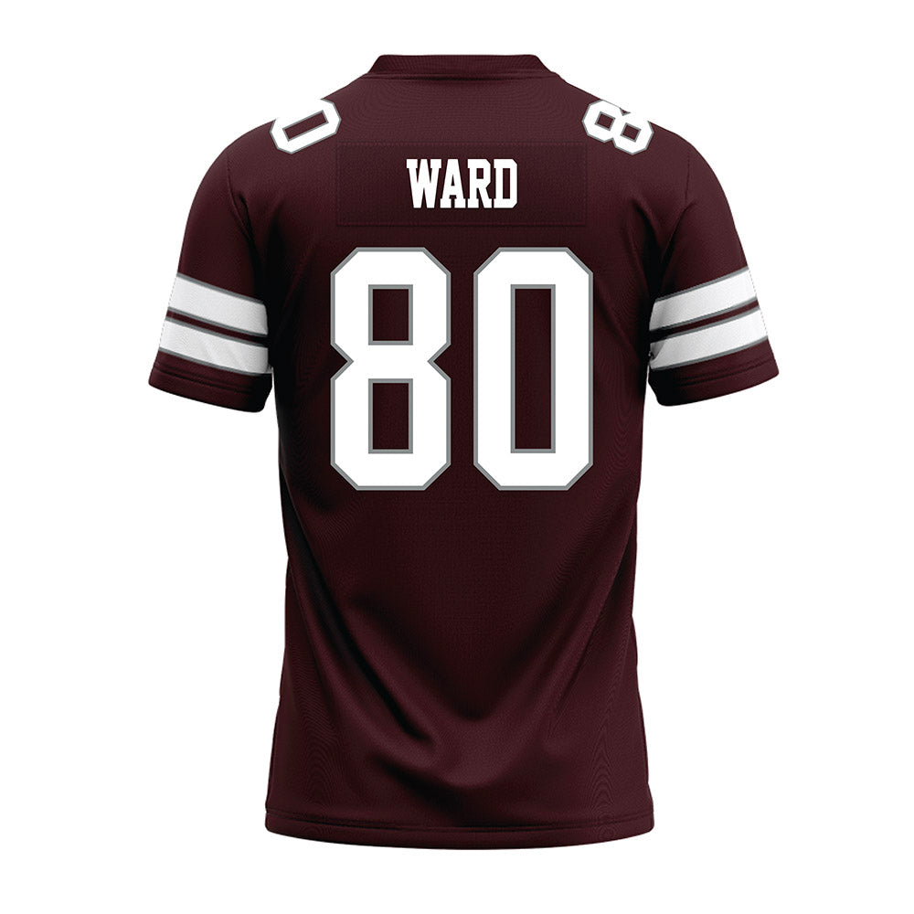 Montana - NCAA Football : Jammel Ward - Maroon Premium Football Jersey-1