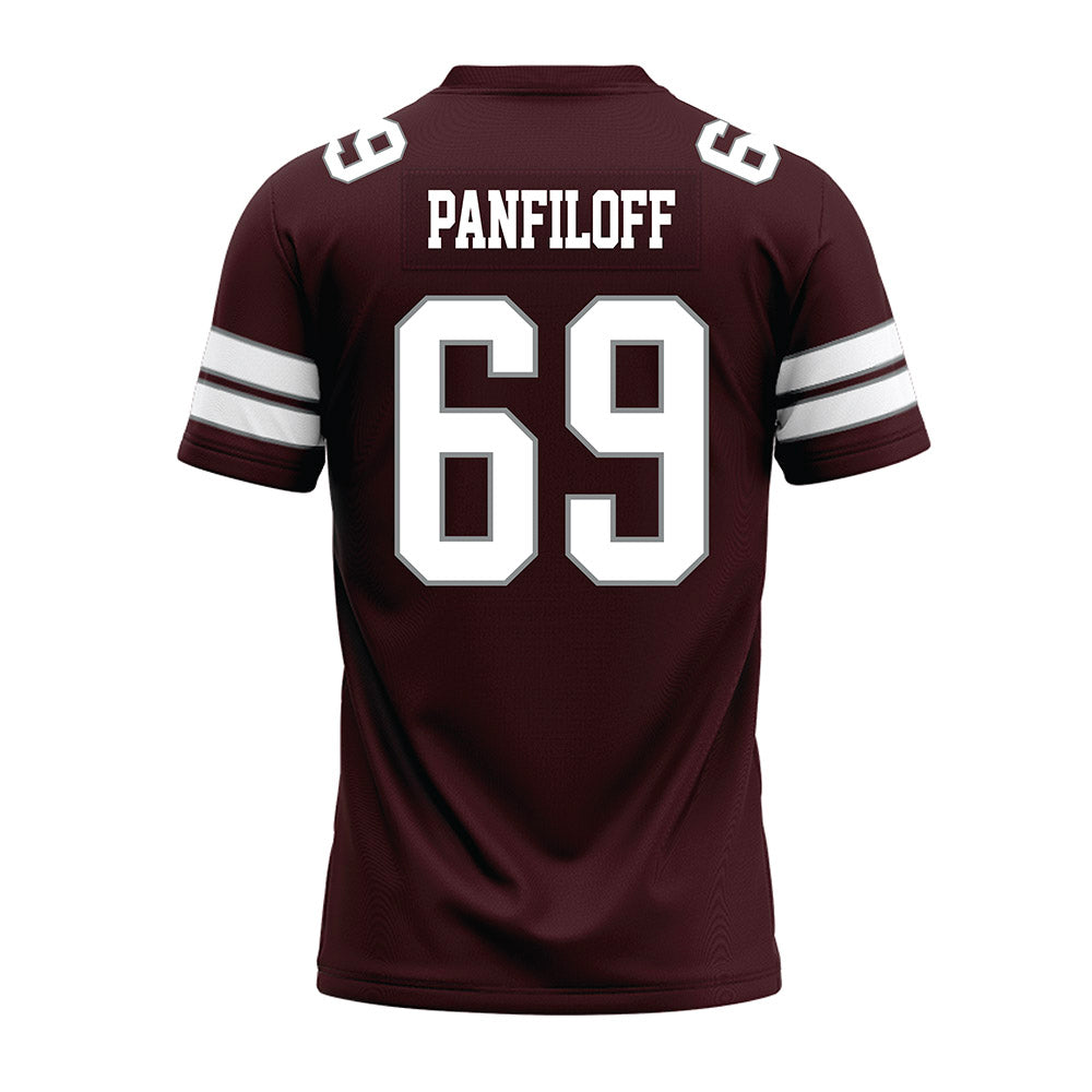 Montana - NCAA Football : Cannon Panfiloff - Maroon Premium Football Jersey
